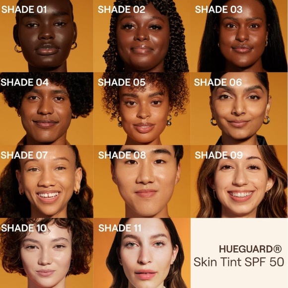 ONLY 1! Tinted Hueguard Skin Tint Mineral Sunscreen SPF50 SHADE 9 NEW IN BOX - Picture 5 of 11